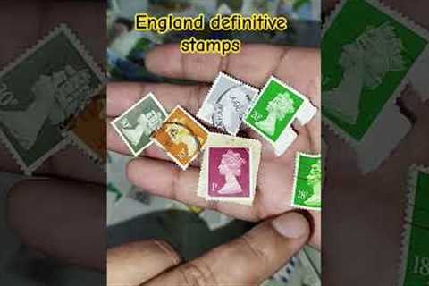 England definitive stamps #stampscollection #collection #philately