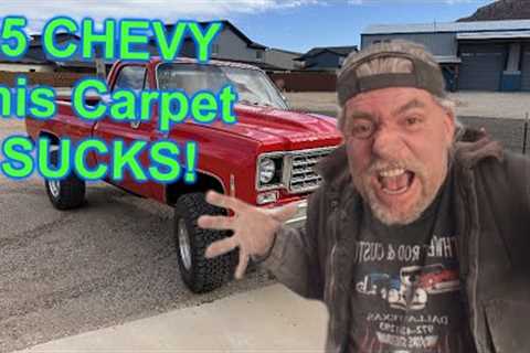 LMC Truck: Truck Molded Carpet Installation in a Chevy/GMC C10 Truck - Total RIPOFF