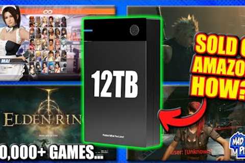 EVERY Game PC &amp; Retro On A 12TB Hard Drive?! 🤯 (Sold on Amazon)