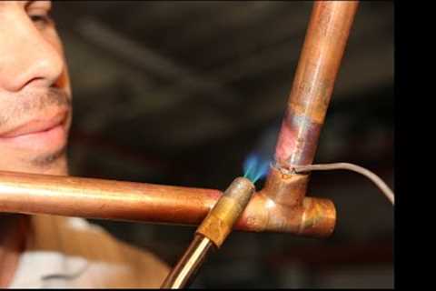 How to Solder Copper Pipe: The Plumbers Secret- Episode 1