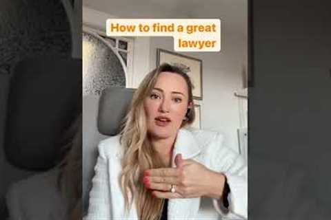 How to find the right lawyer for you in a divorce?