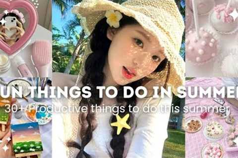 30+ Cute and Easy Things to Do This Summer at Home (No scrolling🌷)