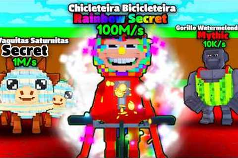 I used INFINITE LUCK to UNLOCK NEW SECRET BRAINROTS in Roblox Steal a Brainrot!