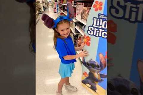 I’ll buy ANYTHING STITCH you can carry in 10 SECONDS! ⏰😱 @HallieOnStage114 #fun #shopping #stitch