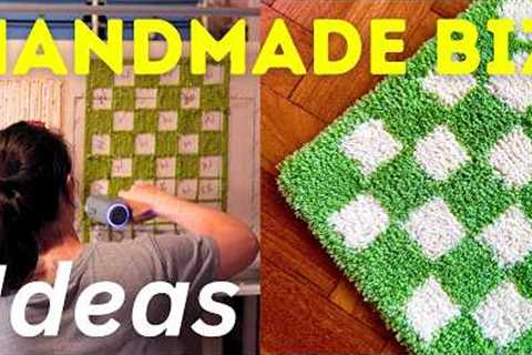 5 UNIQUE Tufted Product Ideas for your Handmade Business