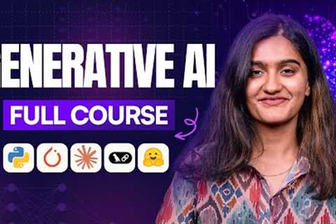 Generative AI Course (2025) | Generative AI Full Course For Beginners | Intellipaat