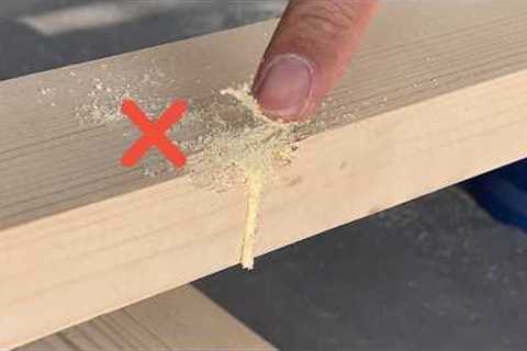 6 TOP Woodworking Tips I Wish I'd Known Before I Turned 40