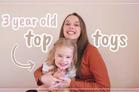 My 3 Year Old's Top Toys | 3 Year Old Gift Guide!