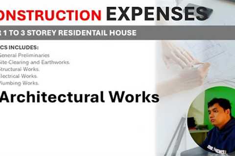 Construction Estimate- Masonry Works (Part 3)