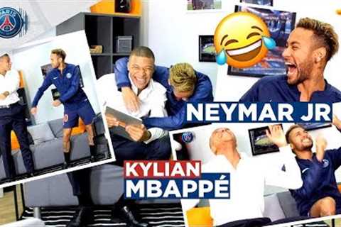 #PSGFANROOM avec Orange - Un duo de choc : Neymar Jr 🇧🇷 et Kylian Mbappé 🇫🇷