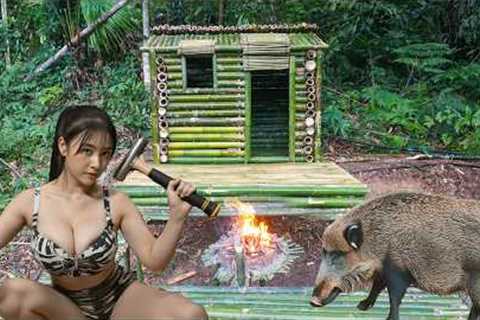 Jungle Survival Skills: Building a Shelter, Encounter Wild Boar - Determined to Subdue Wild Boars