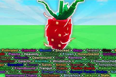I Grew EVERY MUTATION On ELDER STRAWBERRY In Roblox Grow A Garden...