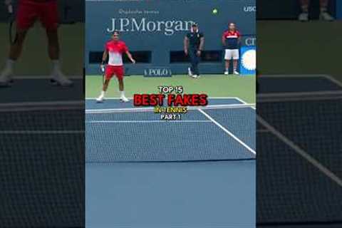 Top 15 Best Fakes in Tennis | Part 1