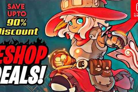 TOP 33 Nintendo ESHOP Sale! 25% upto 90% Discount on Nintendo Switch DEALS!