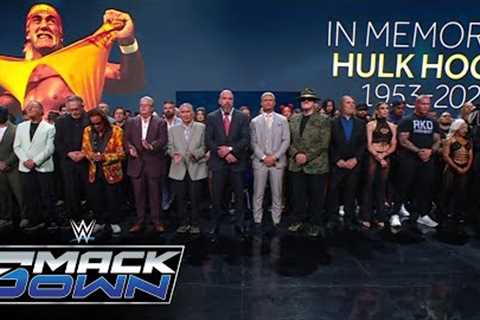 WWE pays tribute to Hulk Hogan with 10-bell salute: SmackDown highlights, July 25, 2025