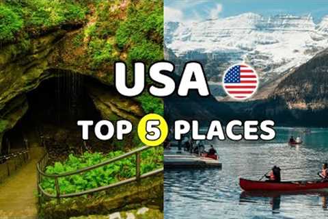 5 Amazing Places To Visit In USA - 4K Travel Video