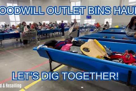 Goodwill Outlet Bins Thrift Finds to Resell on eBay and Poshmark!