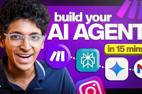 Build Your First AI Agent in 15 Minutes (NO CODING)