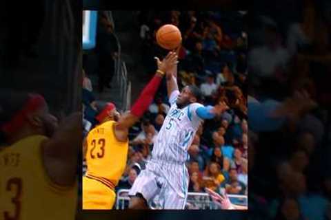 He gave LeBron PROBLEMS 😳🔥 #shorts