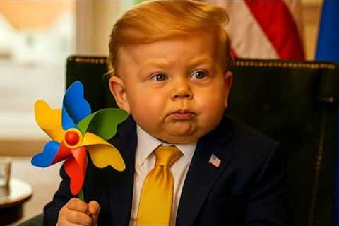 Baby Donald Trump Speaks on European Immigration