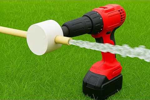 60-year-old plumber's shocking invention! FREE recycling idea from PVC pipes and drills