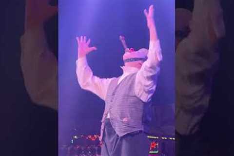 Las Vegas Clown Act - Sword Swallowing Carnival Midway Clown Acts | Circus Circus Las Vegas #shorts