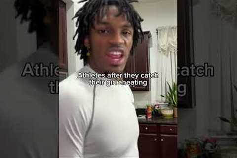 ATHLETES AFTER CATCHING THEIR GIRL CHEATING #funny #athletes