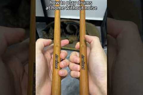 Playing drums at home without noise.#aeroband #pocketdrum #pocketdrum2plus #drums