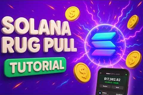 How To Launch a Meme Coins on Solana | Easy Rug Pull Method (2025)