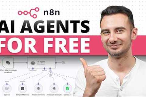 n8n Tutorial for Beginners - Build Your First Free AI Agent