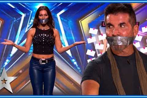 Show 'em girl! Magician Alexandra Burgio shows Judges who's BOSS! | Auditions | BGT 2025