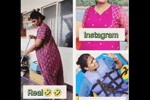 Social media vs Reality🤣#comedy #laugh #fun #viral #status #trending #ytshorts #watsapp #youtube#yt