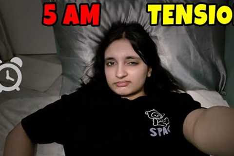 5 AM KI TENSION | Home alone masti | Aayu and Pihu Show