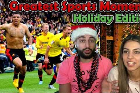 POSSIBLY THE GREATEST VIDEO WE EVER WATCHED 😱 Greatest Sports Moments Reaction