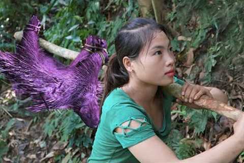 Wildlife Tracking, with many sharp spikes, building new shelters, wild survival alone