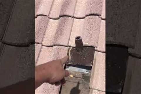 Broken roofing tile = roof leaks In Arizona