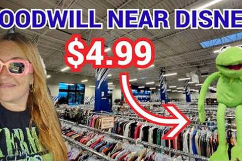 Goodwill Thrift Store Near Walt Disney World | Disney Thrifting in Florida | Winter Garden Location