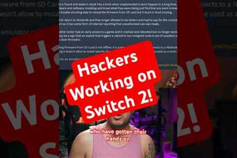 Hackers say modding switch 2 bricks system!