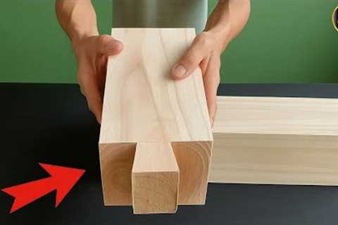 Ancient Wood Joinery Technique That Terrifies Modern Carpenters – No Nails, No Glue!