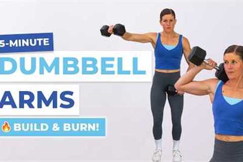 35-Minute Dumbbell Arm Workout | Upper-Body Strength + Power Circuits