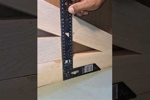 Helpful construction tips you should learn from the experience carpenter #carpentry #wood #skills