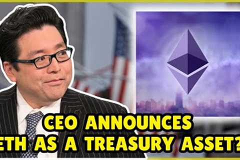 Ethereum the New Digital Treasury? Tom Lee (Bitmine) - Explains Why ETH Is Next
