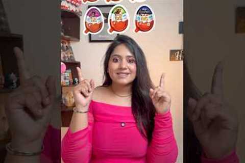 UNBOXING SIX epic KINDER JOY EGGS 😱 #shorts