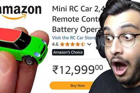 I BOUGHT SMALLEST MINI RC CAR FROM AMAZON