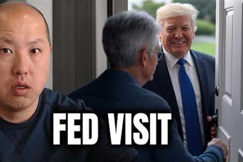 Trump’s Fed Visit Could Ignite Bitcoin’s Biggest Rally Yet