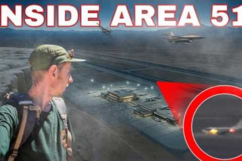 A REAL Look Inside AREA 51 | Overnight on 2 Remote Peaks Above the Base
