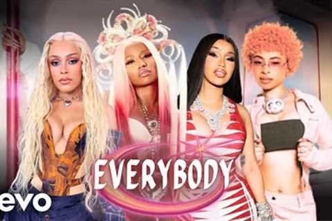 Nicki Minaj - Everybody (ft. Ice Spice, Doja Cat, Cardi B) [Official Mashup Audio]