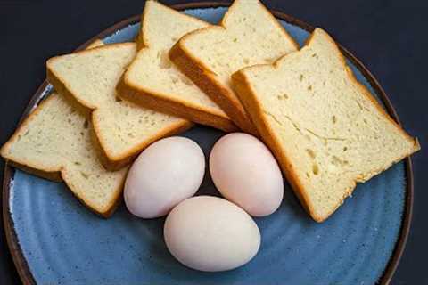 You Have Bread and Egg At Home! You Can Make This Delicious Breakfast | Easy breakfast recipe