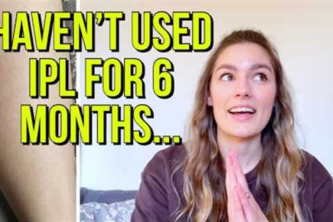 What Happens When You Stop Using Your IPL Hair Removal Device| Braun silk expert pro 5|