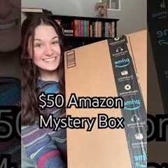 $50 Amazon Mystery Box! #mysterybox #unboxing #shorts #amazon